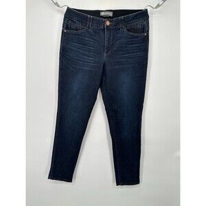 Democracy "Ab"solution Ab Technology Dark Wash tampered Leg Jeans Womens 12
